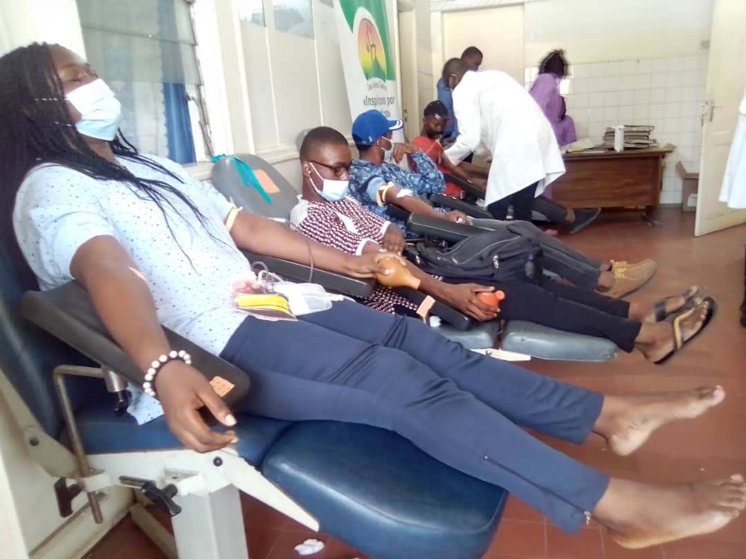 « Donner du sang pour sauver les malades dans les hôpitaux », dixit Florian Koulimaya