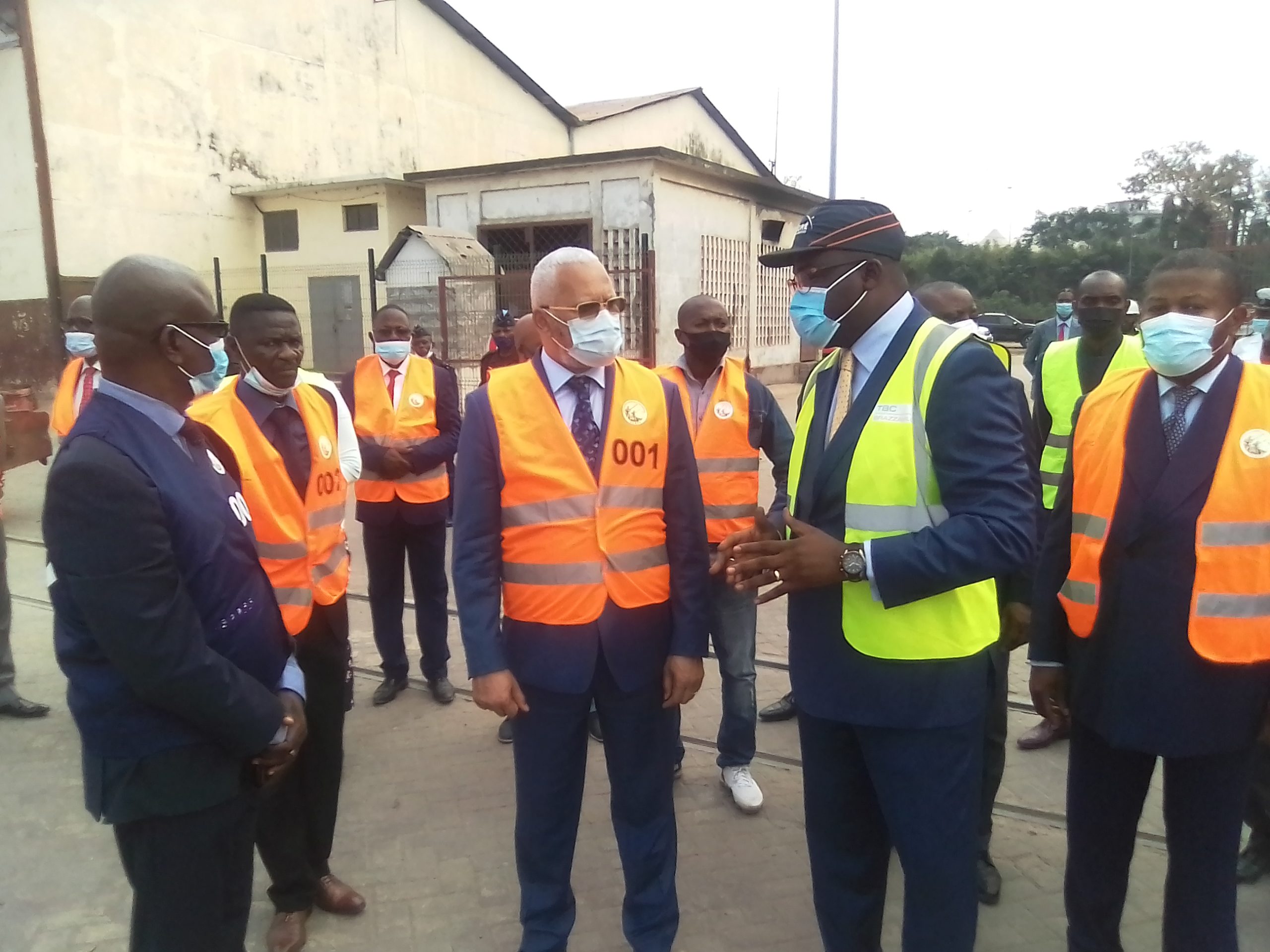 Port autonome de Brazzaville : Thystère Tchicaya satisfait de l’état d’avancement des travaux