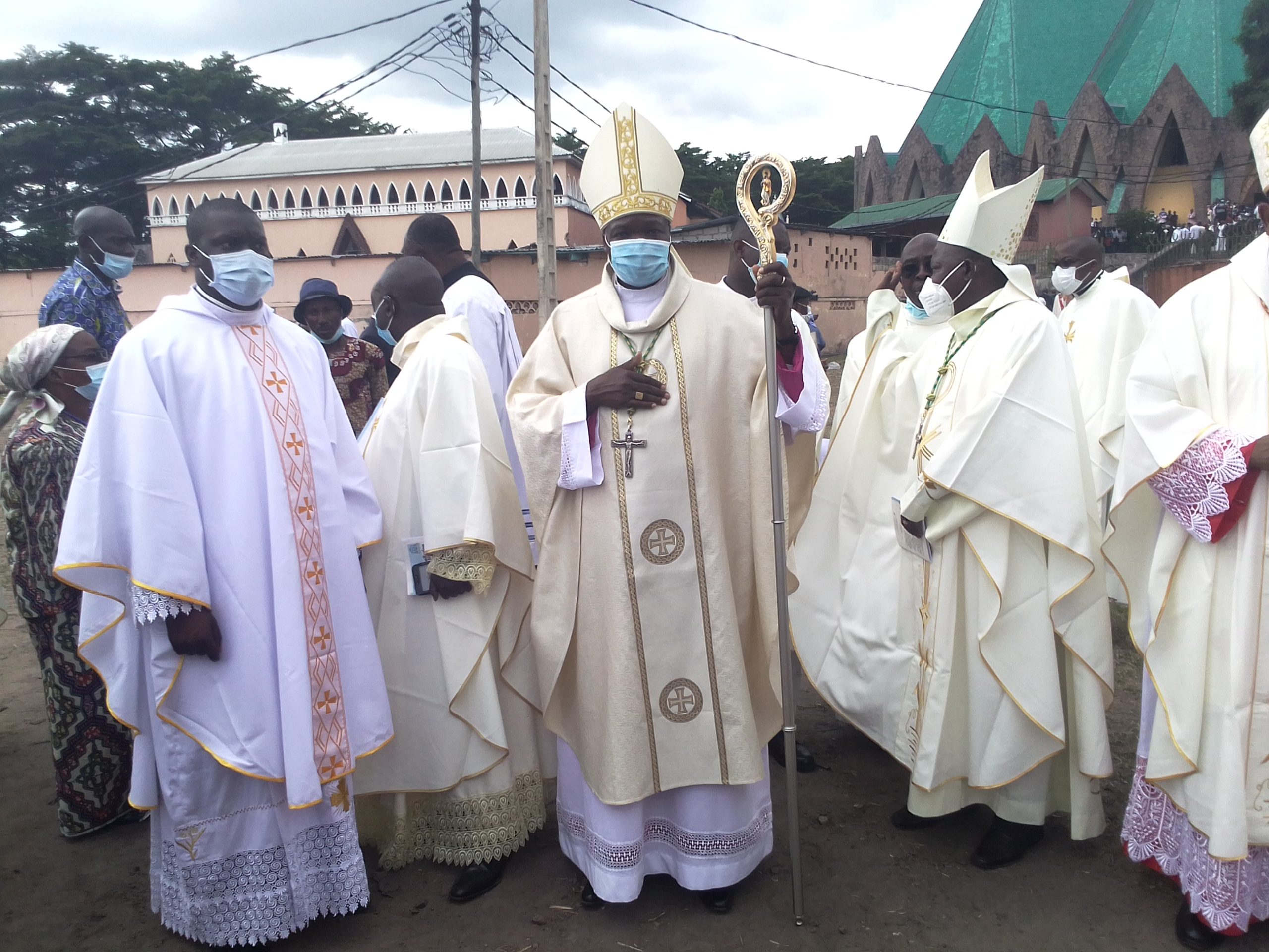 Le nouvel Archevêque de Brazzaville est entré en fonction