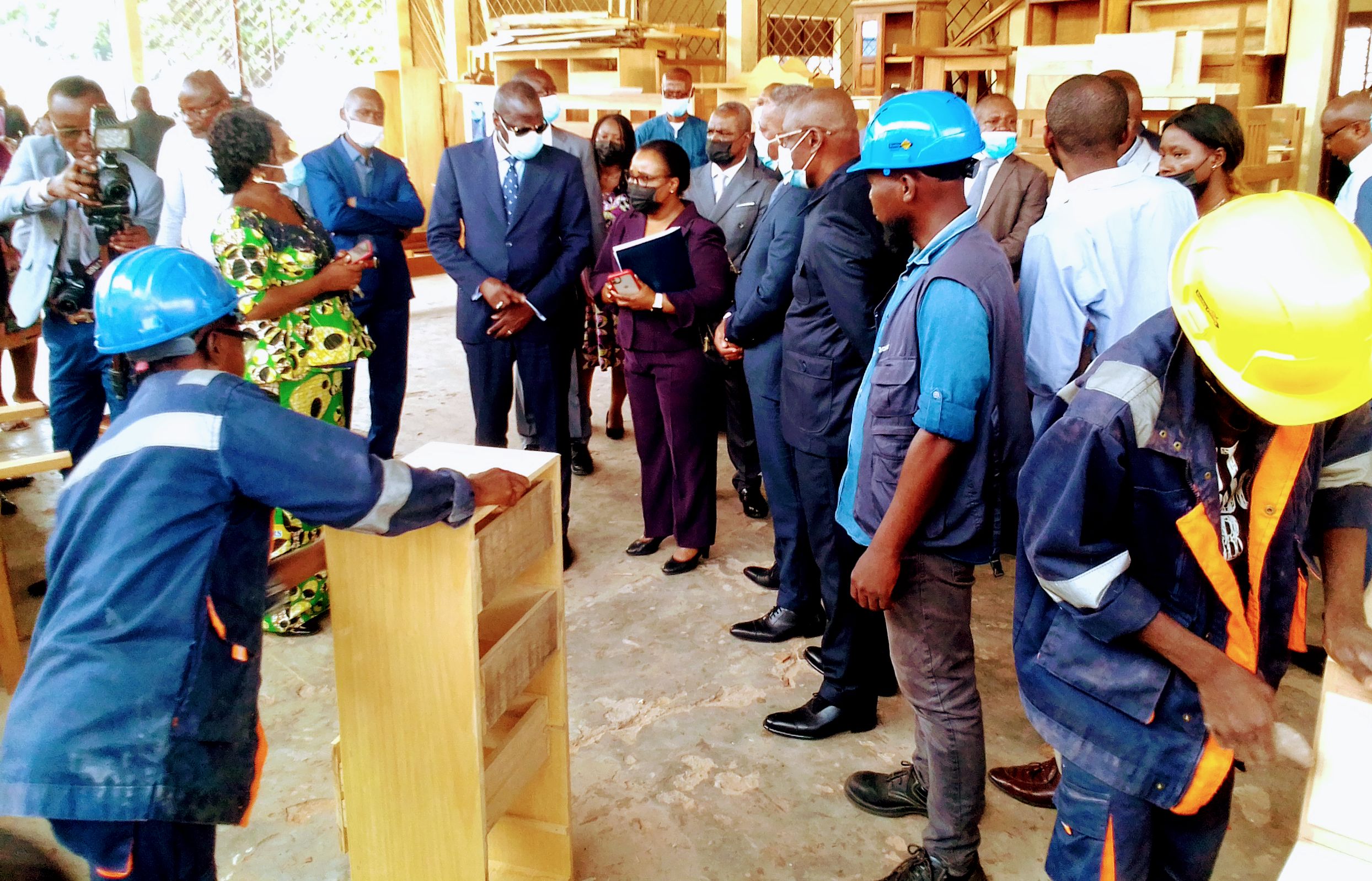 Ousmane Diagana, en visite au Céfa