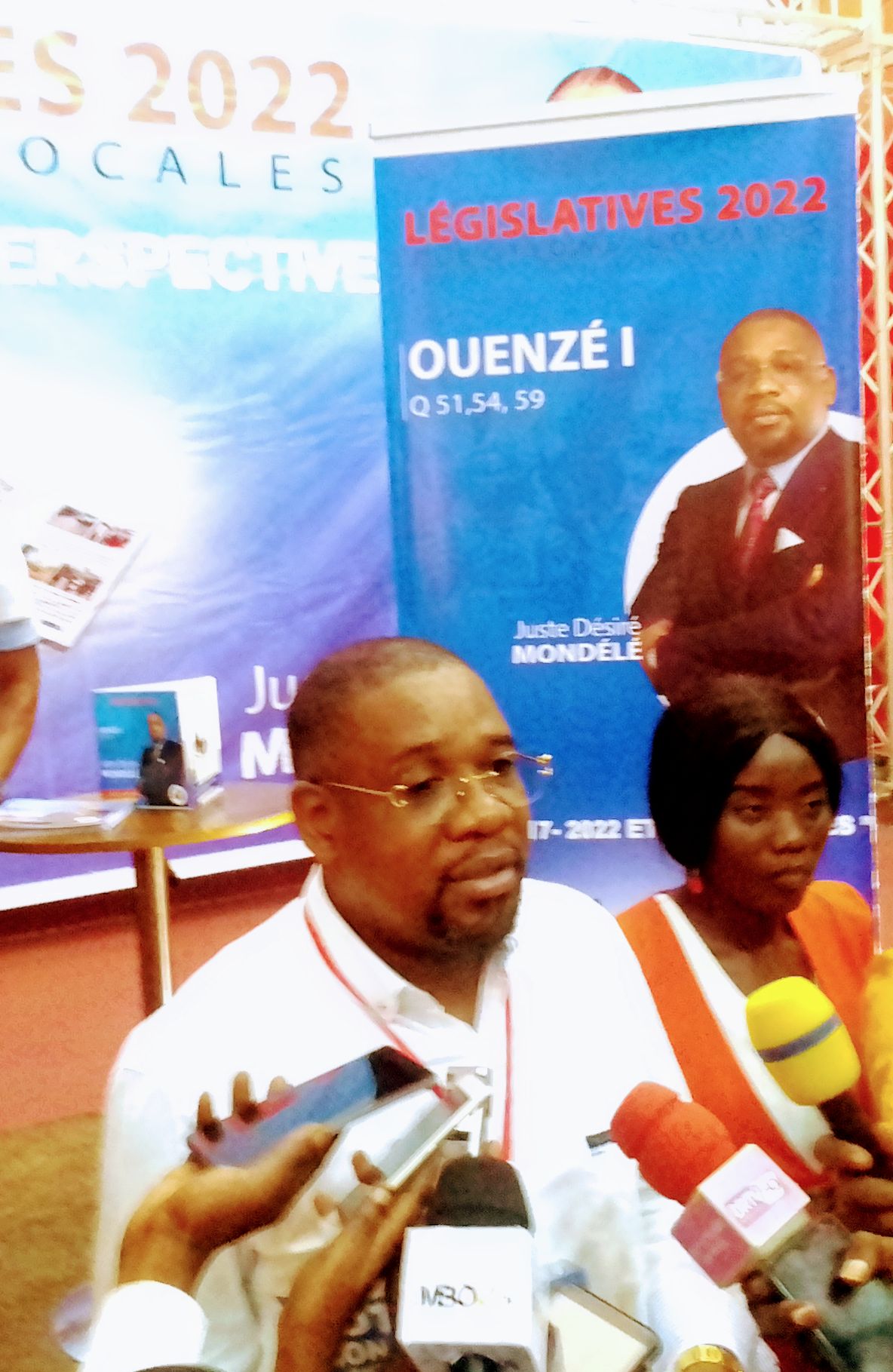 Législatives 2022 : Juste Désiré Mondelé dévoile les principales propositions de son programme