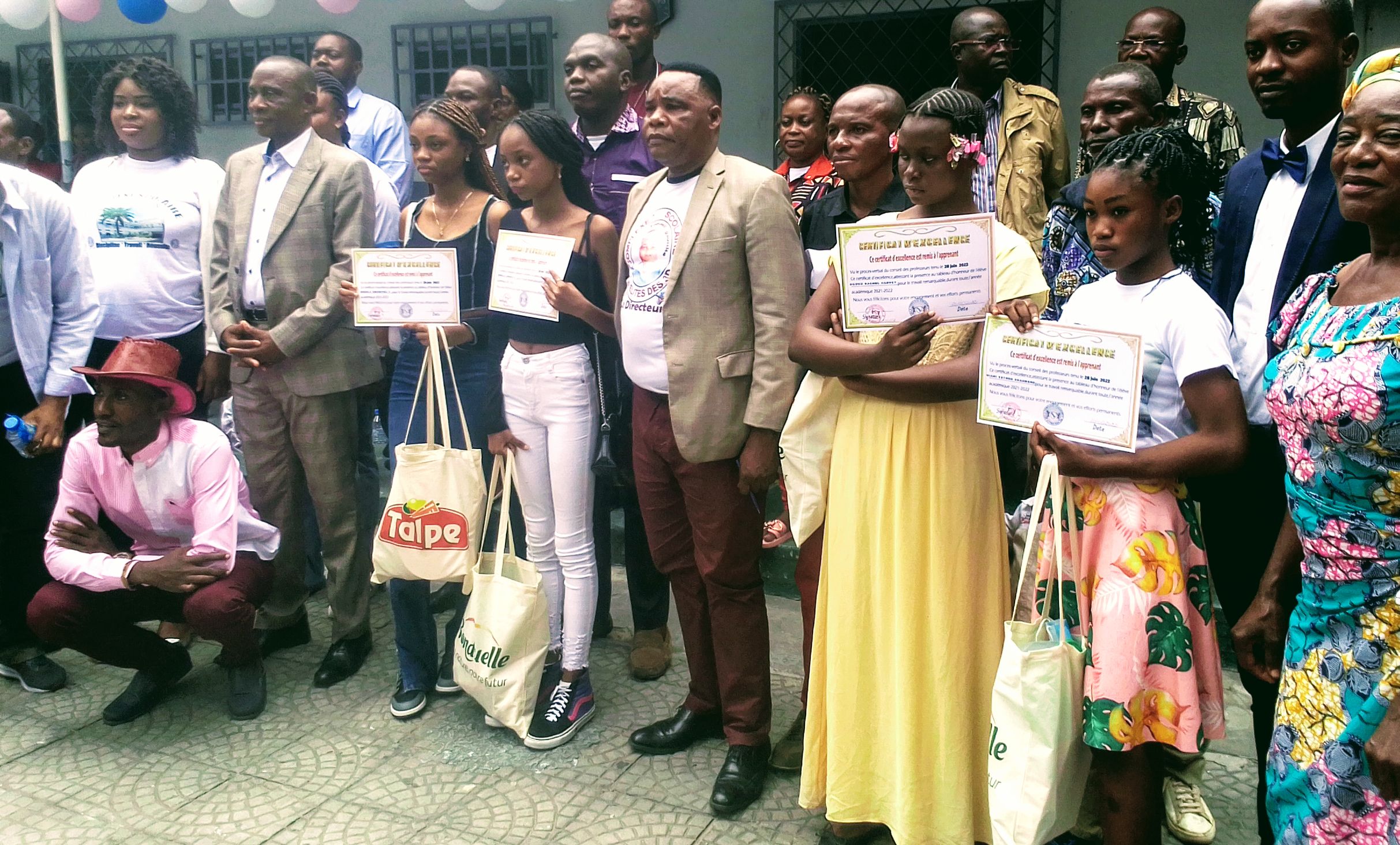 Cérémonie de remise de prix aux meilleurs élèves les Elites des 3D