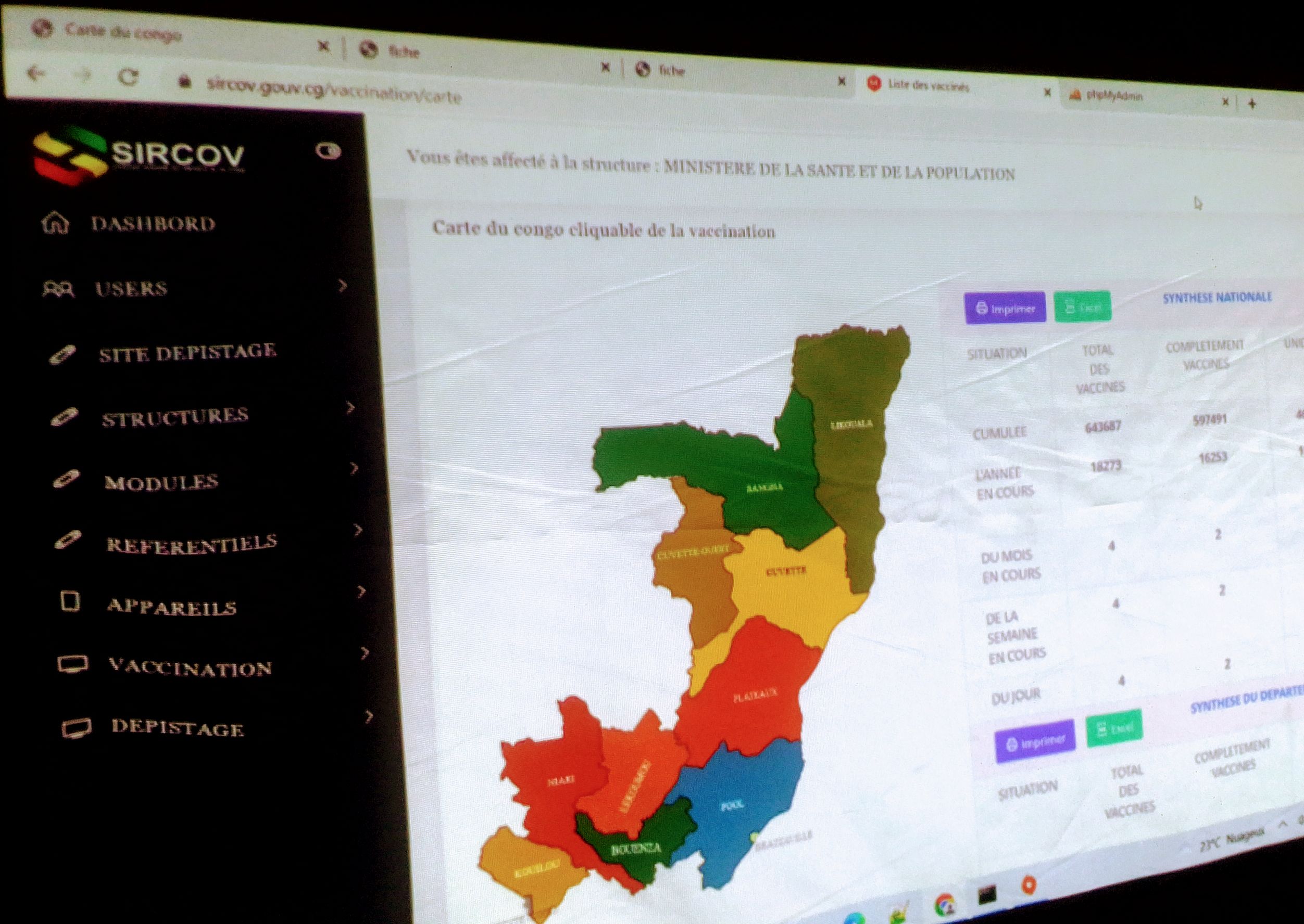 Sircov, un outil numérique au service de riposte à la covid-19
