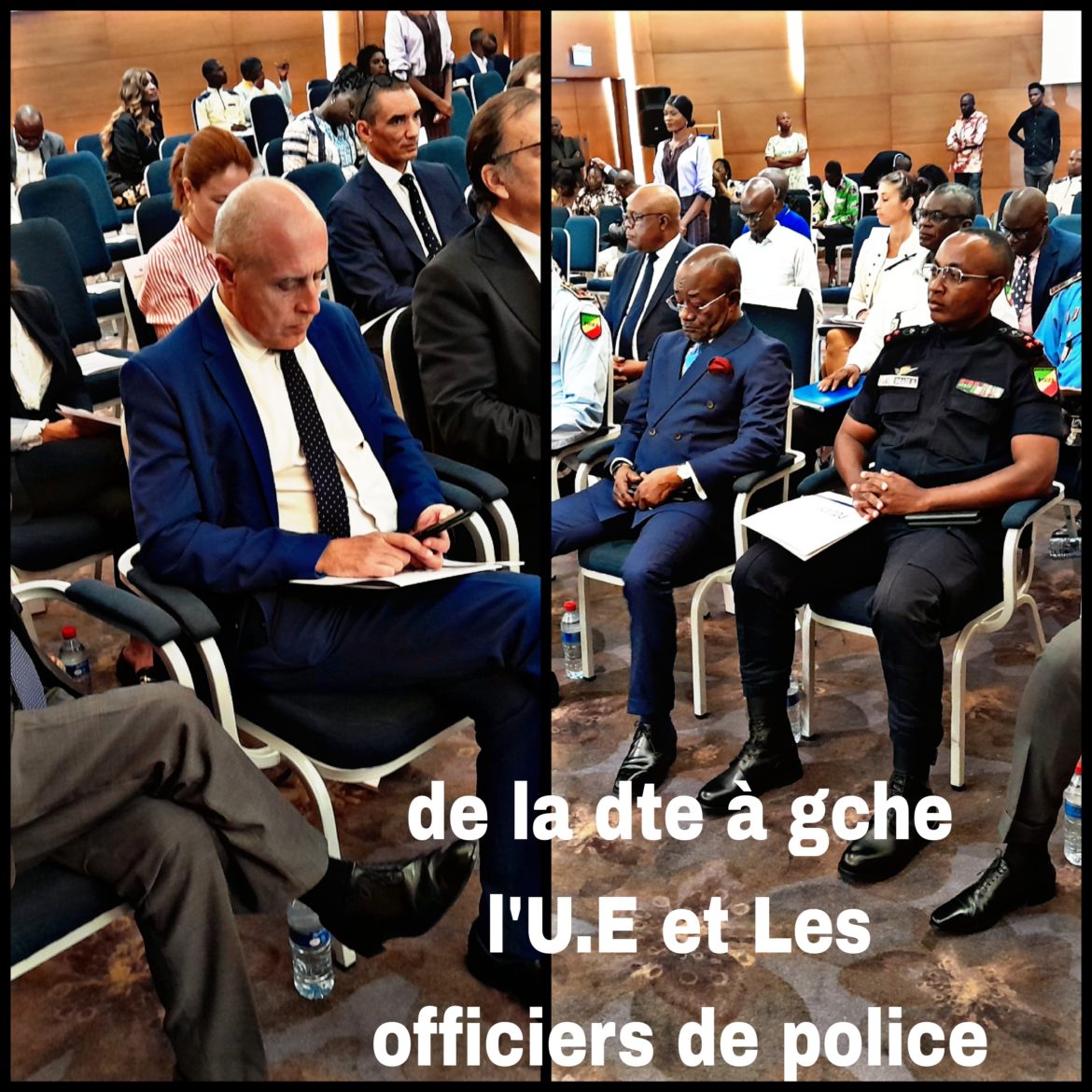 Le Congo et l’U.E améliorent les services de police envers la population