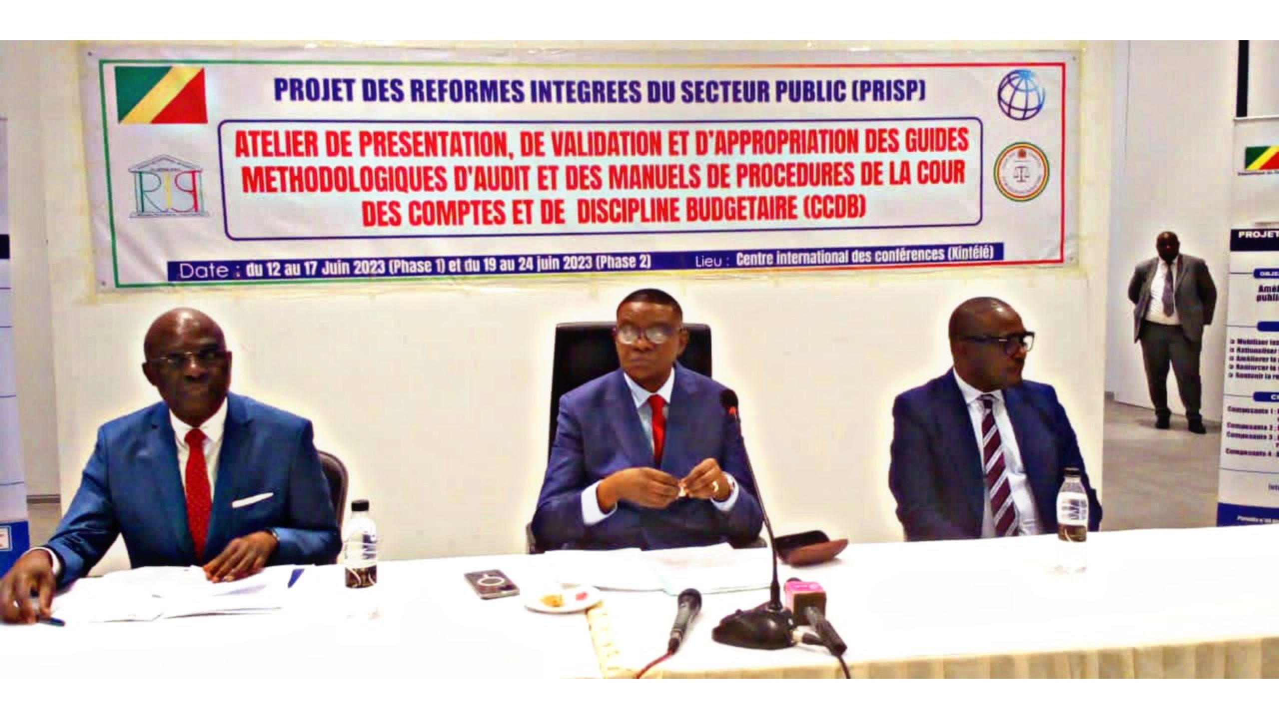 Les magistrats et les vérificateurs de discipline budgétaire en formation