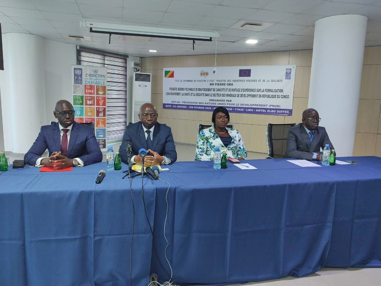 Les acteurs opérant de façon artisanale dans le secteur minier sont en formation