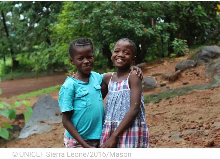 Les enfants sierra-léonais trouvent prérogative auprès du parlement