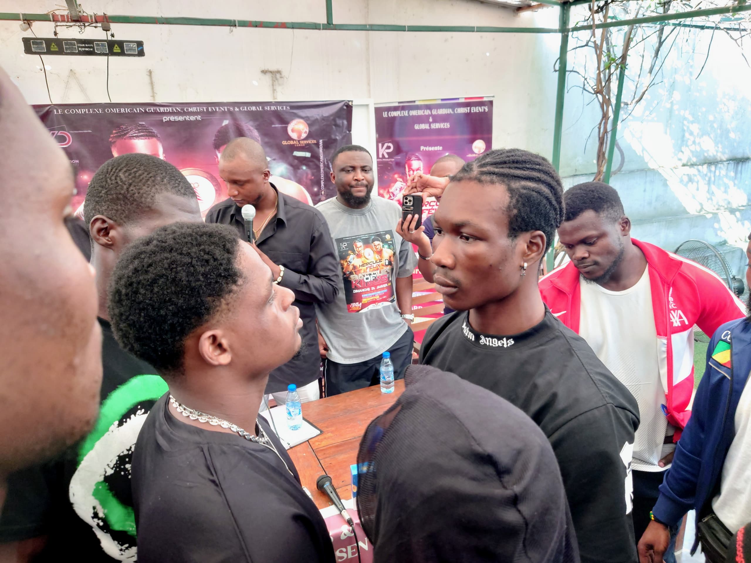 les boxeurs ce dimanche à Nicole Oba