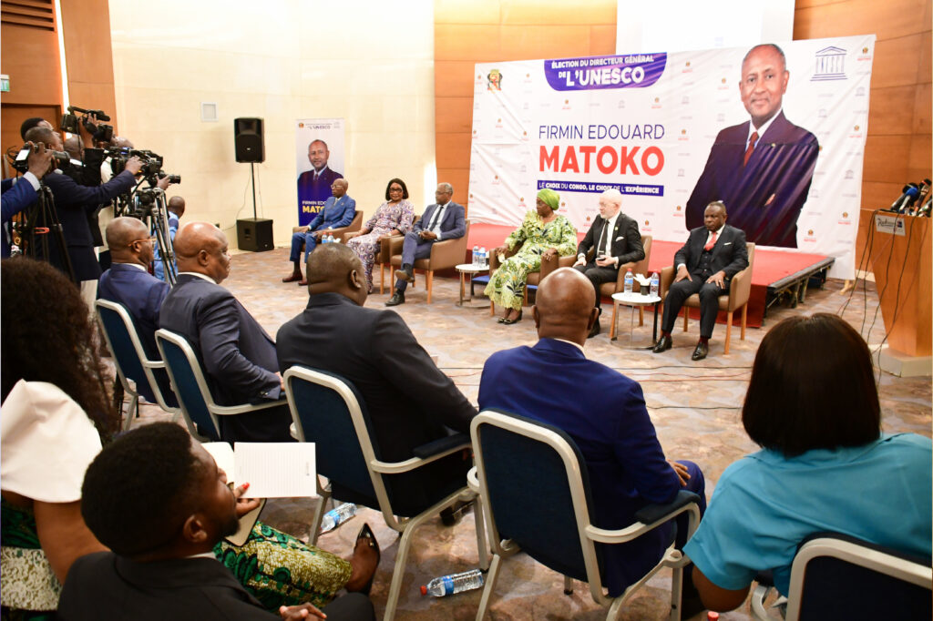 La République du Congo se mobilise autour du candidat au poste de directeur général de L'Unesco
