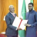 Bassirou Diomaye Faye reçoit en audience le premier ministre Anatole Collinet Makosso