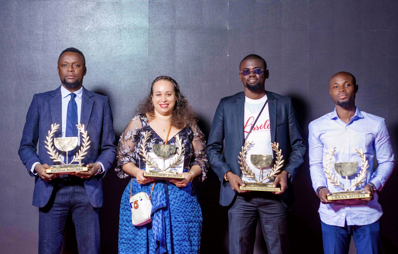 Lissolo 2.0 a remporté le prix excellence entrepreneuriat pour avoir mis en place un jeu de société culturel et éducatif conçu intégralement au Congo Brazzaville. Le prix du sport revient à Institut de taekwondo Cristal Do, celui du modèle artistique, « Mathias ngoumba » à Curtiss Marly You’la, professeur de danses et organisateur d’évènements. Le prix engagement jeunesse a été décerné à Laetitia François Yola, coach en gestion de projets et gestion comportemental.