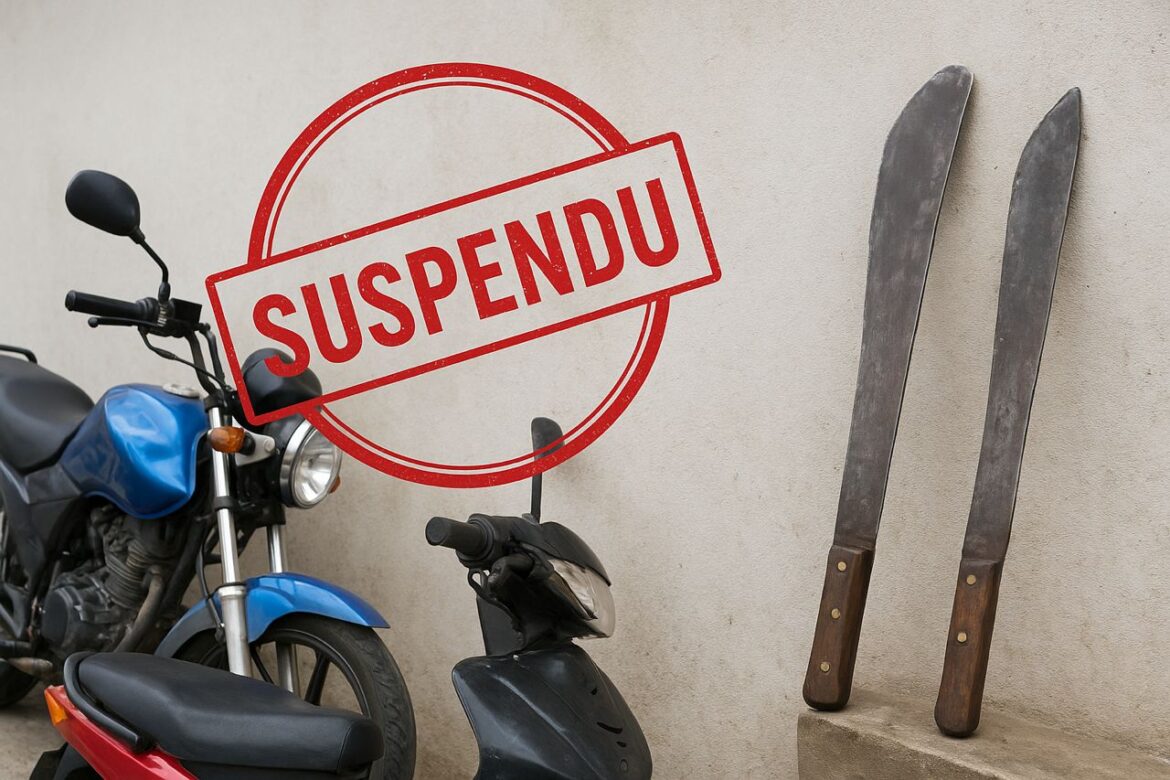 L’O2CD s’inquiète sur la suspension d’importation des machettes et des motos