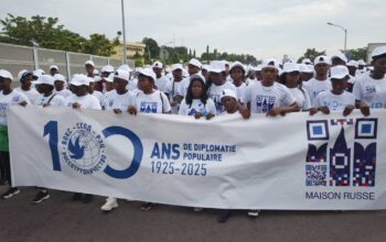 “Notre cause a été entre autres, de contribuer à un développement durable dans le monde entier, d'oeuvrer dans les missions humanitaires, d'accompagner certains pays, et également travailler beaucoup pour l'éducation, la culture, la formation des cultures de nos pays et des pays partenaires”, a rappelé Maria F