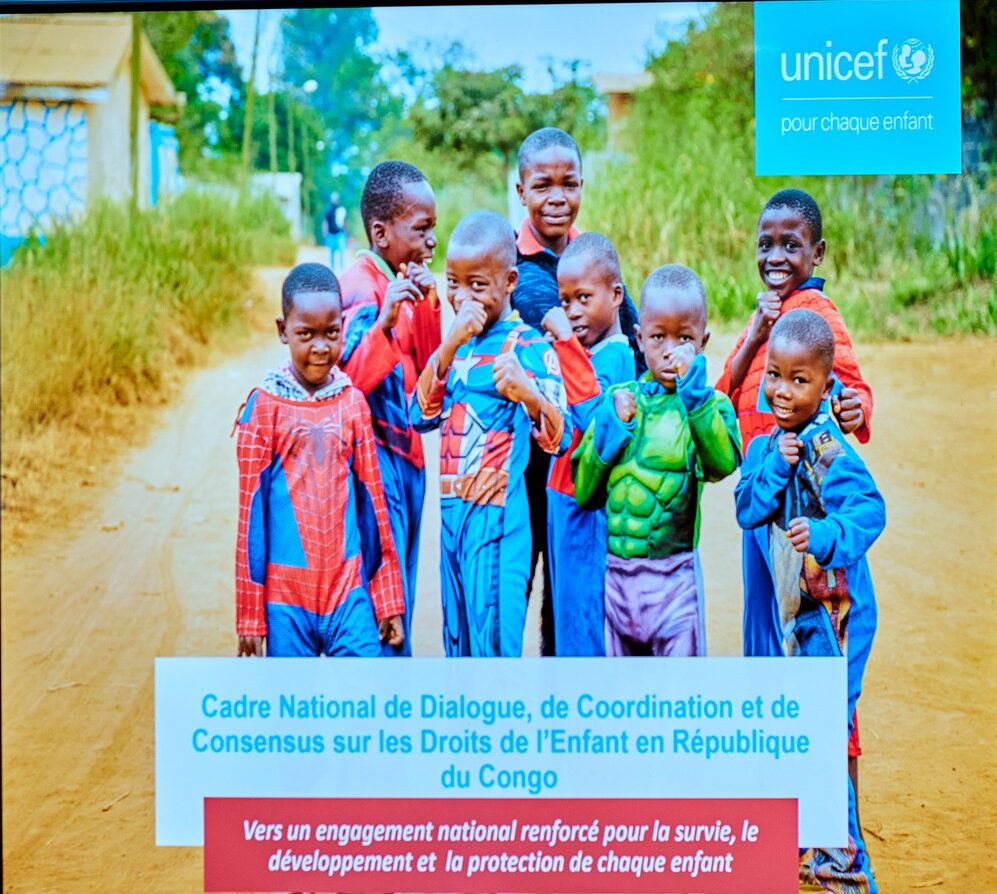 Le directeur général des affaires sociales, Christian Roch Mabiala, présentant la situation de l’enfant au Congo, révèle que sur 5,8 millions d’habitants, 40% sont des enfants. Malheureusement, ces enfants sont frappés par des maladies épidémiologiques, notamment le paludisme et de vaccination inégale.