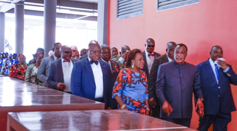 Le président de la République, Denis Sassou Nguesso, à inauguré, le 9 février, le marché central « Ndji-Ndji » de Pointe-Noire, en vue d’améliorer l’encadrement du secteur informel et le bien-être des citoyens.