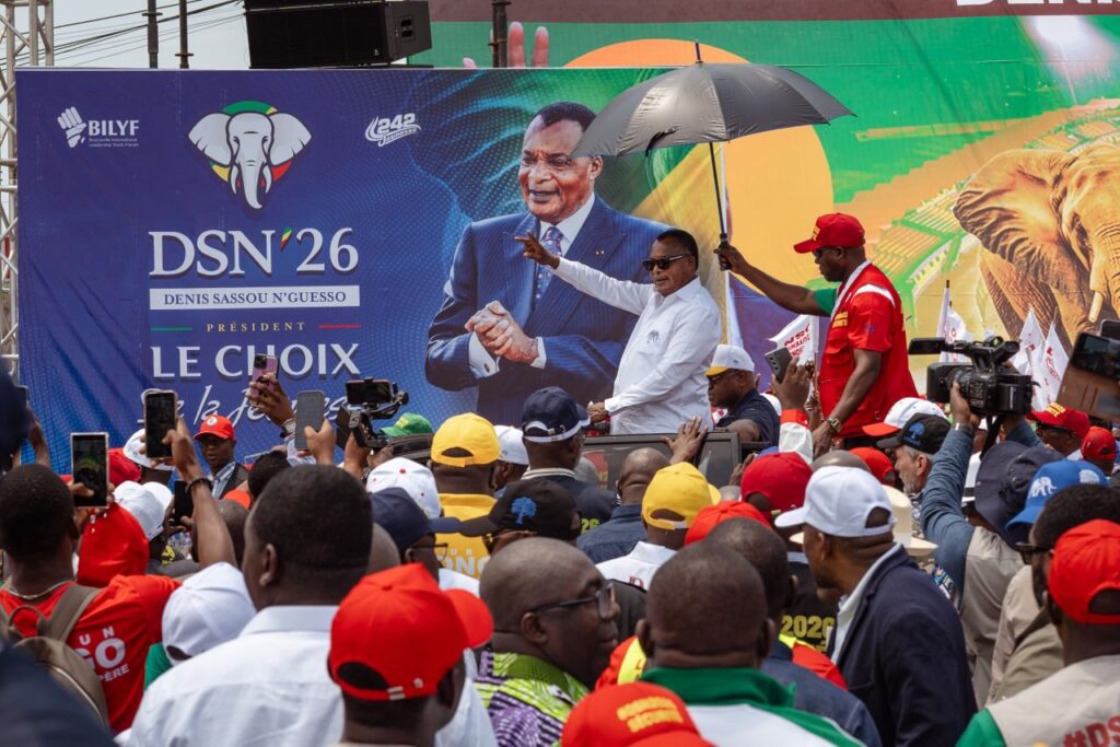 Le candidat Denis Sassou N’Guesso, a lancé officiellement sa campagne présidentielle sous le signe du développement et de la continuité, le 28 février à Pointe-Noire.