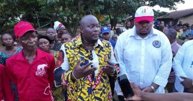 « Nous sommes en pleine période de campagne. C’était pour moi l’occasion de rappeler à nos compatriotes que le 15 mars, ils doivent accomplir leur devoir civique en votant pour le candidat Denis Sassou N’Guesso. Ici, il n’y a aucune ambiguïté : Lessanga demeure un fief du Parti congolais du travail », a-t-il déclaré.