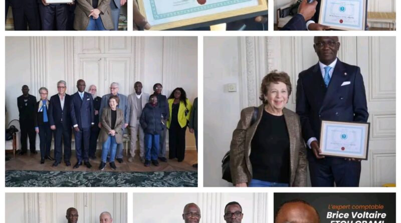 Par ailleurs, après son nomination en tant qu'ambassadeur de la déclaration des droits de l'humanité, Etou Obami, a été l'invité à la chaîne internationale Tv5 monde en sa qualité de secrétaire général de l'ordre des experts comptables et associé du cabinet Exco Cacoges, afin d’éclairer et d’apporter son expertise sur les questions liées au pétrole ainsi que sur les aspects économiques et financiers de la Communauté économique et monétaire de l'Afrique centrale.