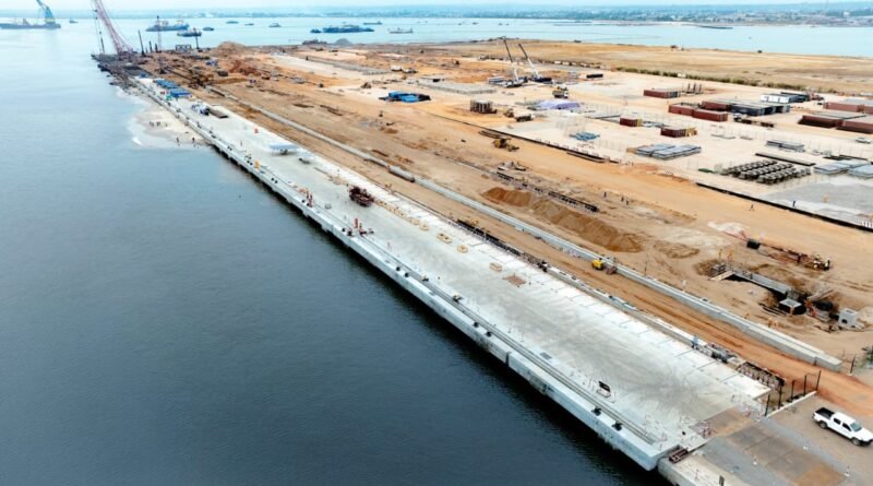 À terme, cette nouvelle plateforme portuaire disposera de 26 hectares d'espaces de stockage, de 17 mètres de profondeur à quai ainsi que de deux postes d'accostage capables de recevoir les plus grands porte-conteneurs du marché, pouvant atteindre 400 mètres de longueur et une capacité de 24 000 Evp (équivalent vingt pieds). Le Môle Est figurera ainsi parmi les rares terminaux de la sous-région en mesure d'accueillir les navires de nouvelle génération.